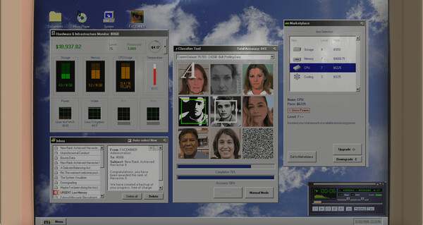 FACEMINER gameplay screenshot