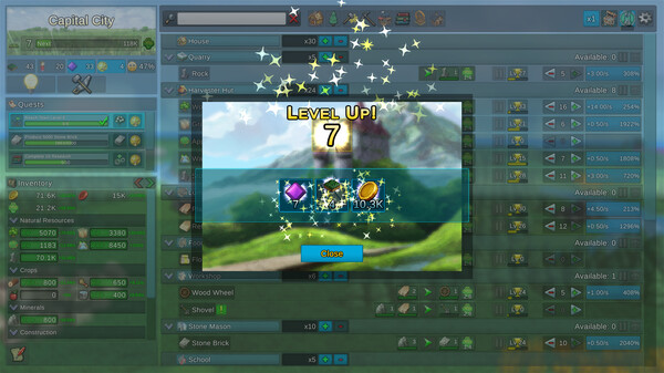 Factory Town Idle gameplay screenshot