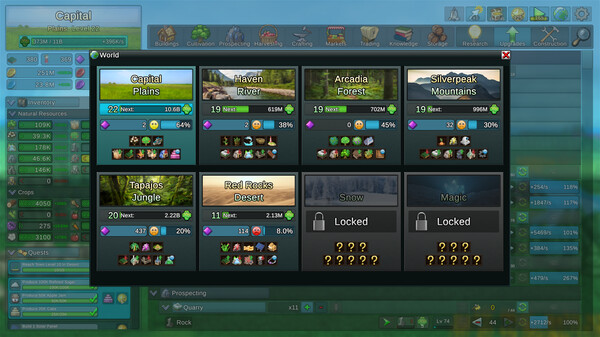 Factory Town Idle gameplay screenshot