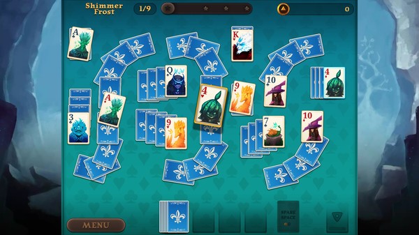 Faerie Solitaire Harvest gameplay screenshot