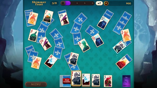 Faerie Solitaire Harvest gameplay screenshot