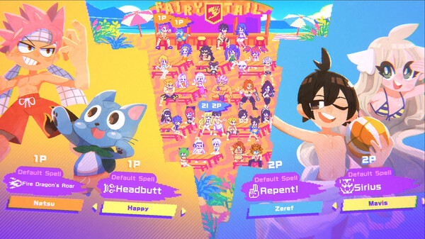 FAIRY TAIL: Beach Volleyball Havoc gameplay screenshot
