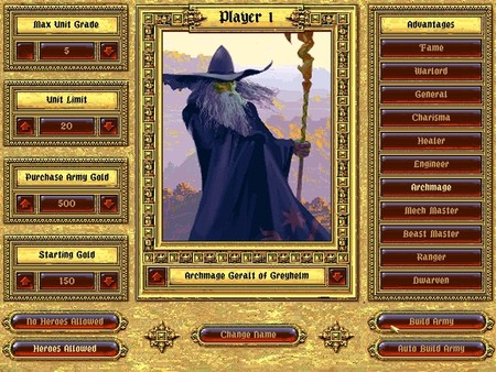 Fantasy General gameplay screenshot