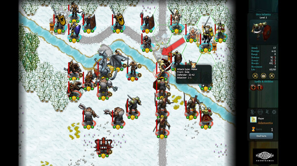 Fantasy Kommander: Eukarion Wars gameplay screenshot