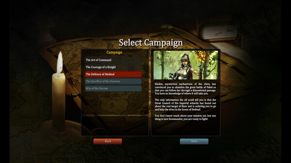 Fantasy Kommander: Eukarion Wars gameplay screenshot