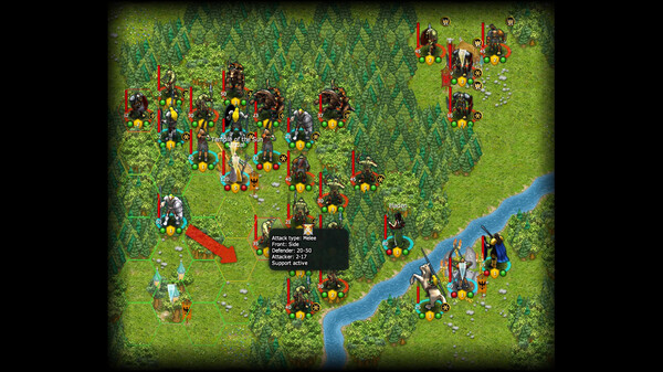 Fantasy Kommander: Eukarion Wars gameplay screenshot