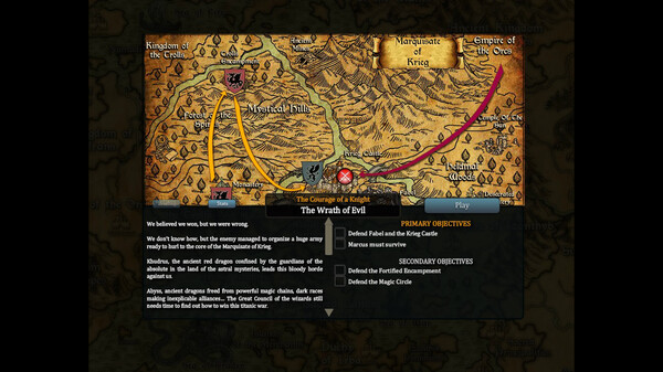 Fantasy Kommander: Eukarion Wars gameplay screenshot