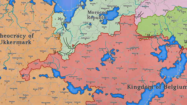 Fantasy Map Simulator gameplay screenshot