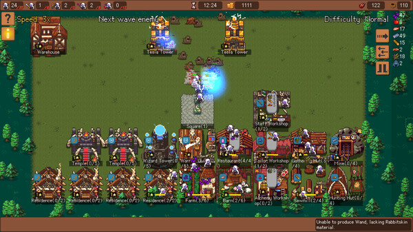 Fantasy Village Simulator gameplay screenshot