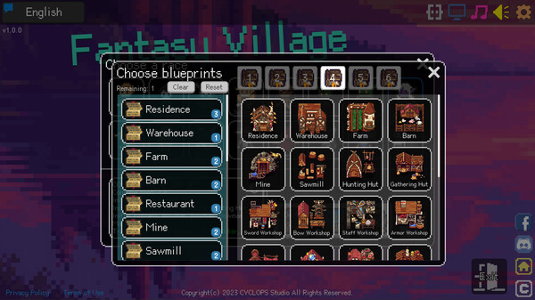 Fantasy Village Simulator gameplay screenshot