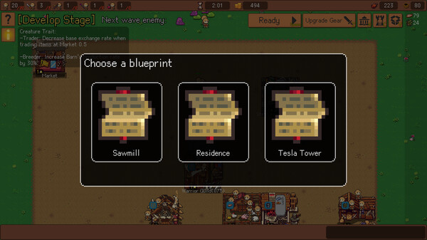 Fantasy Village Simulator gameplay screenshot