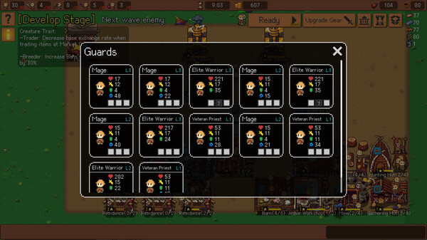 Fantasy Village Simulator gameplay screenshot