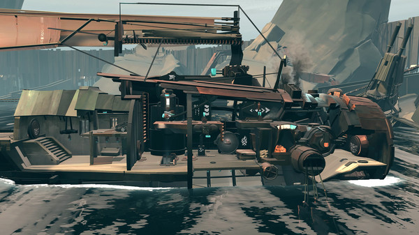 FAR: Changing Tides gameplay screenshot
