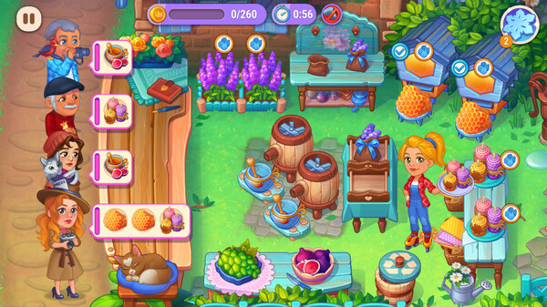 Farming Fever - Pizza and Burger Cooking game gameplay screenshot