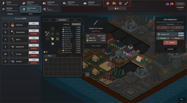 Feartress gameplay screenshot