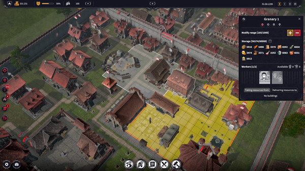 Feudal Baron: King's Land gameplay screenshot