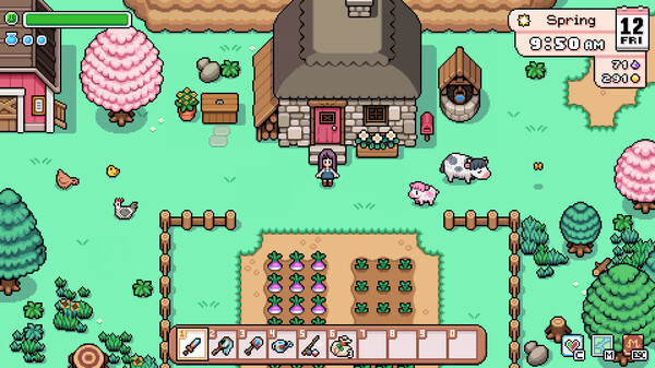 Fields of Mistria gameplay screenshot