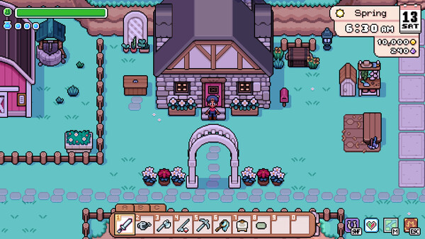 Fields of Mistria gameplay screenshot