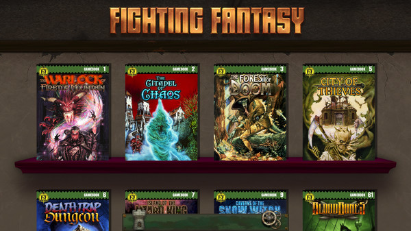 Fighting Fantasy Classics gameplay screenshot