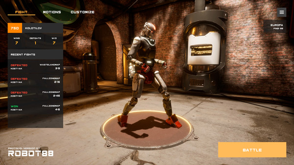 Fighting Robots gameplay screenshot