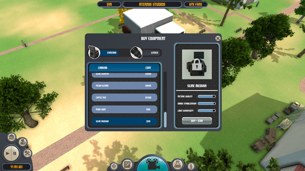 Filmmaker Tycoon gameplay screenshot