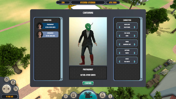 Filmmaker Tycoon gameplay screenshot