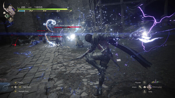 FINAL FANTASY XVI gameplay screenshot