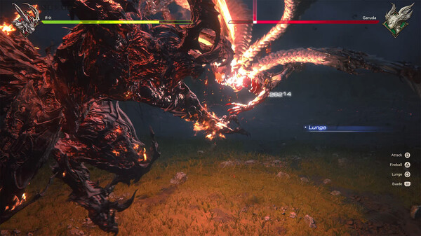 FINAL FANTASY XVI gameplay screenshot
