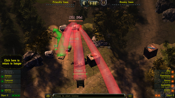 Find & Destroy: Tank Strategy gameplay screenshot
