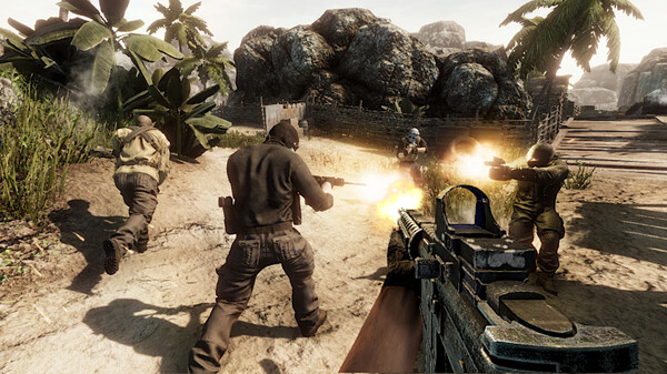 Fire On Fight : Online Multiplayer Shooter gameplay screenshot
