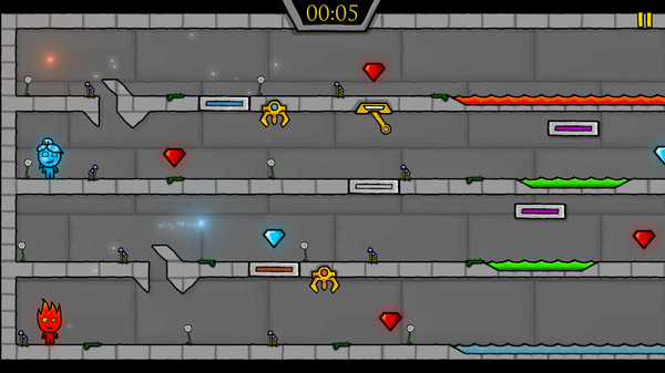 Fireboy & Watergirl: Fairy Tales gameplay screenshot