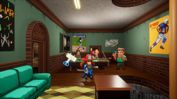 Firegirl: Hack 'n Splash Rescue DX gameplay screenshot