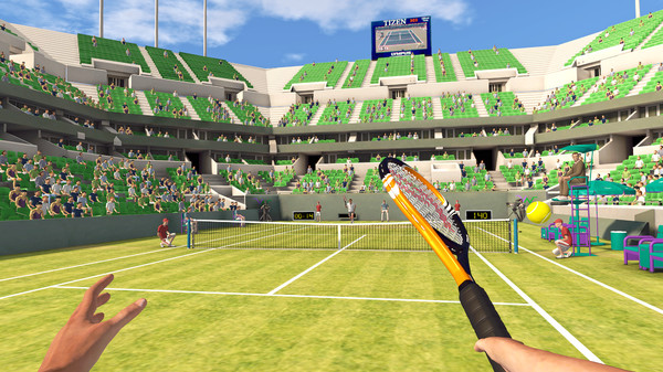 First Person Tennis - The Real Tennis Simulator gameplay screenshot