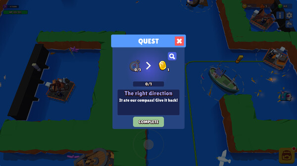 Fish Idle 2: Underwater Mystery gameplay screenshot