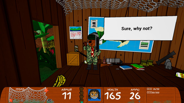 Fish Person Shooter gameplay screenshot