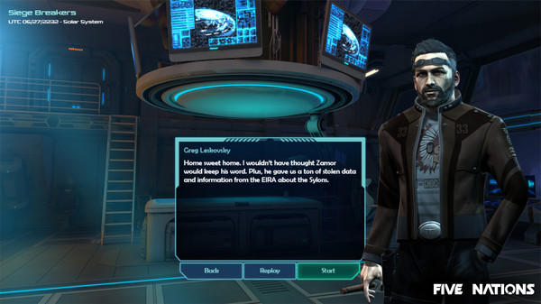 Five Nations gameplay screenshot