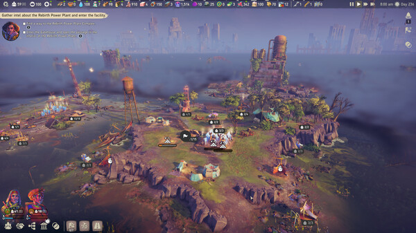 Floodland gameplay screenshot