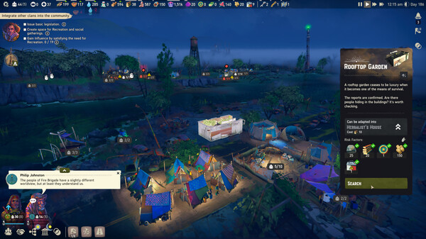 Floodland gameplay screenshot