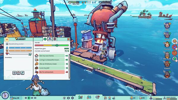 Flotsam gameplay screenshot