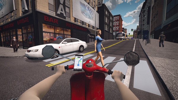 Food Delivery Simulator gameplay screenshot