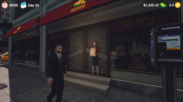 Food Delivery Simulator gameplay screenshot