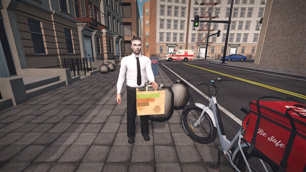 Food Delivery Simulator gameplay screenshot