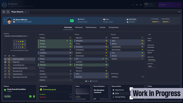 Football Manager 25 gameplay screenshot