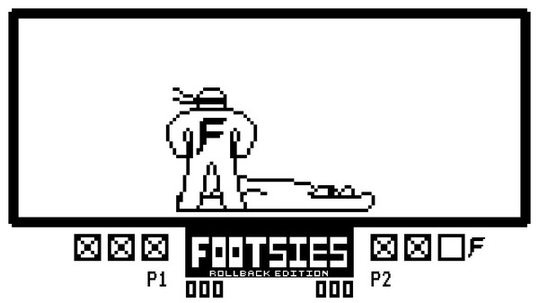 FOOTSIES Rollback Edition gameplay screenshot