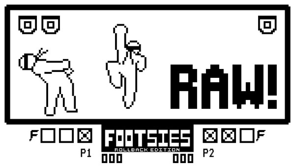 FOOTSIES Rollback Edition gameplay screenshot