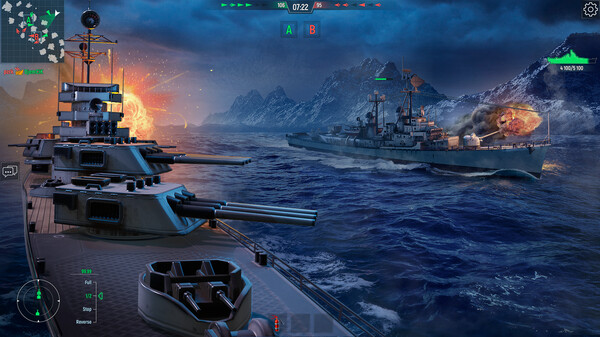 Force of Warships: Battleship Games gameplay screenshot