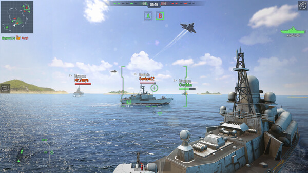 Force of Warships: Battleship Games gameplay screenshot
