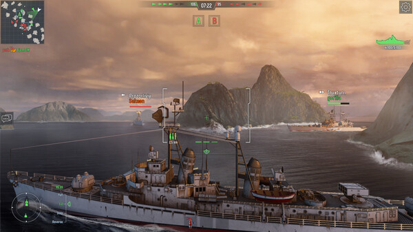Force of Warships: Battleship Games gameplay screenshot