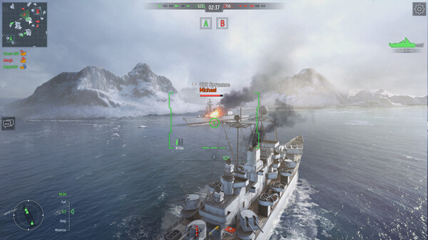 Force of Warships: Battleship Games gameplay screenshot
