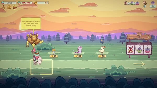 Forest Heroes gameplay screenshot
